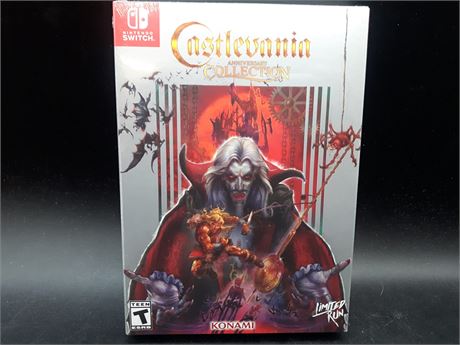 SEALED - CASTLEVANIA ANNIVERSARY COLLECTION (LIMITED RUN) - SWITCH
