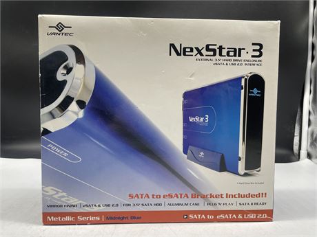 NEX STAR 3 EXTERNAL 3.5 HARD DRIVE ENCLOSURE