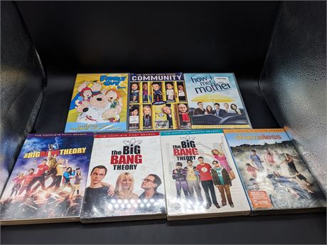 SEALED - 7 DVD TV SEASONS