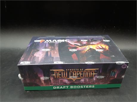 SEALED - MAGIC THE GATHERING NEW CAPENNA DRAFT BOOSTER BOX