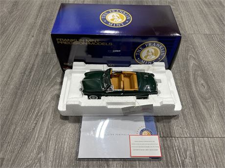 FRANKLIN MINT 1:24 SCALE 1949 FORD CONVERTIBLE LIMITED EDITION DIECAST CAR