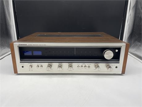 PIONEER SX-535 RECEIVER - SERVICED - NEEDS DIAL GLASS