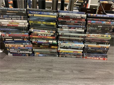 APPROX 90 DVDs
