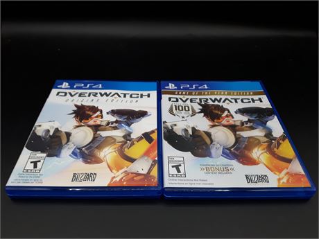 OVERWATCH ORIGINS & GAME OF THE YEAR EDITION - PS4