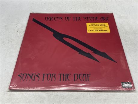 SEALED - QUEENS OF THE STONE AGE - SONGS FOR THE DEAF 2LP