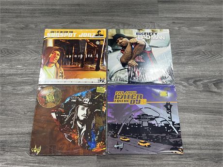 4 SEALED SWOLLEN MEMBERS / BATTLE AXE WARRIORS RELATED RECORDS