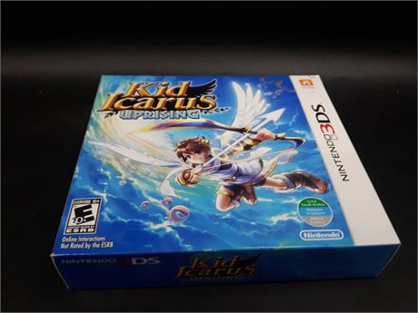 SEALED - KID ICARUS UPRISING - COLLECTORS EDITION WITH STAND - 3DS