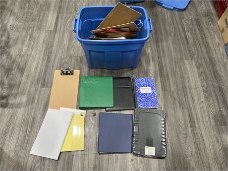 LOT OF MOSTLY NEW OFFICE / SCHOOL SUPPLIES