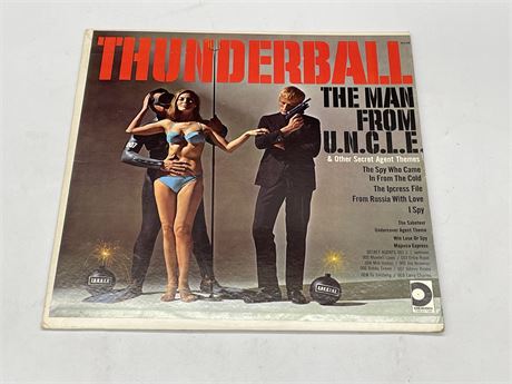 THUNDERBALL - THE MAN FROM UNCLE AND OTHER AGENT THEMES - VERY GOOD PLUS (VG+)