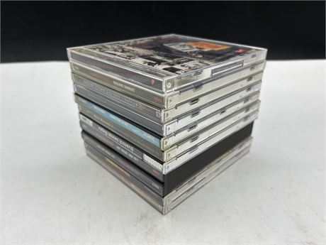 10 ROLLING STONES CDS - EXCELLENT COND.