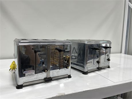 2 COMMERCIAL TOASTER OVENS