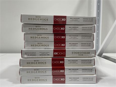 8 BOXES OF MINI HEDGEHOG’S (BB:AUGUST 2020)