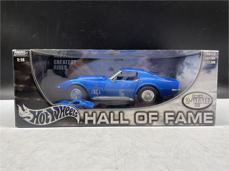 HOT WHEELS 1:18 HALL OF FAME LIMITED EDITION NIB