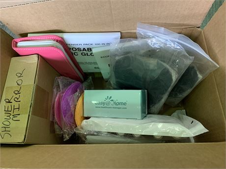 BOX OF MISC PERSONAL CARE
