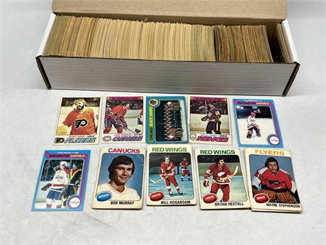 VINTAGE 1970s NHL CARDS