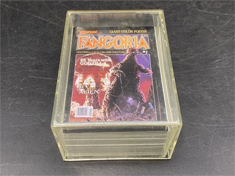 1992 FANGORIA COMPLETE COLLECTOR CARD SET