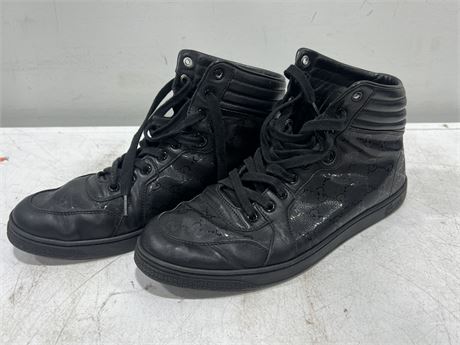 GUCCI HIGH TOP SHOES SIZE 9