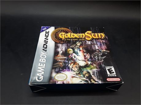 GOLDEN SUN LOST AGE - VERY GOOD CONDITION - GAMEBOY ADVANCE