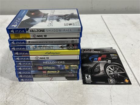 LOT OF PLAYSTATION GAMES