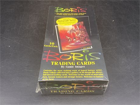 FACTORY SEALED BORIS FANTASY ART COLLECTOR CARDS WAX BOX