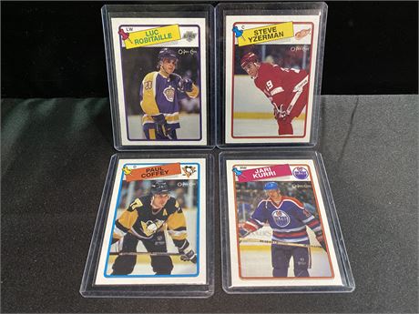 4 - 88’ NHL CARDS
