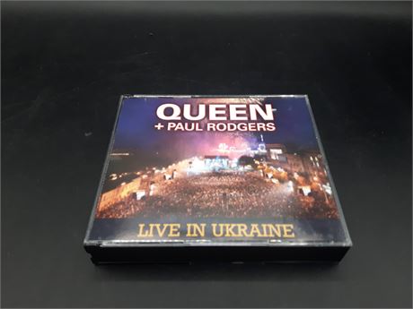 QUEEN & PAUL RODGERS - COLLECTORS MUSIC CD BOX SET - EXCELLENT CONDITION