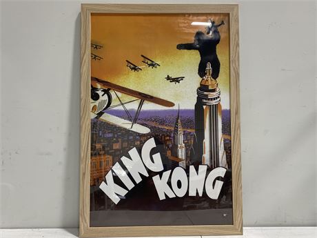 KING KONG FULL SIZE POSTER (26”X38”)
