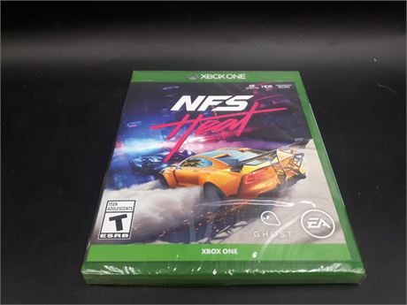SEALED - NEED FOR SPEED HEAT - XBOX