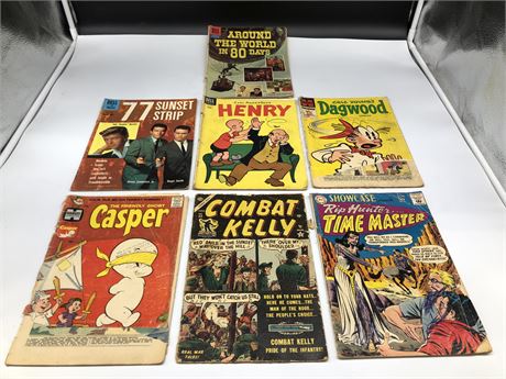 7 1950s ASSORTED COMICS