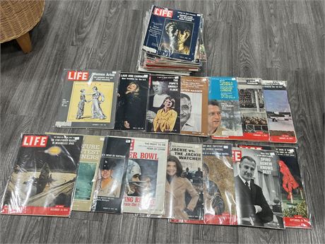 35+ VINTAGE LIFE MAGS