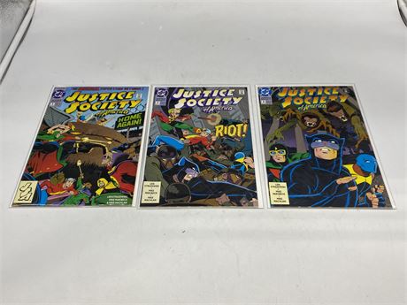JUSTICE SOCIETY OF AMERICA #1-3