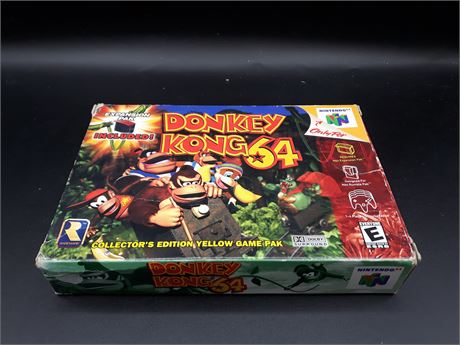 DONKEY KONG 64 - VERY GOOD CONDITION - N64