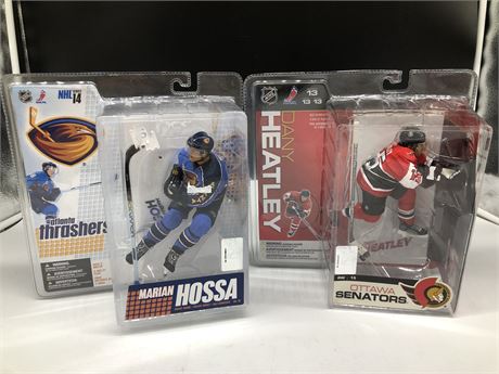2 NHL COLLECTABLE FIGURES
