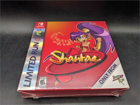 SEALED - SHANTAE - COLLECTORS EDITION - LIMITED RUN - SWITCH