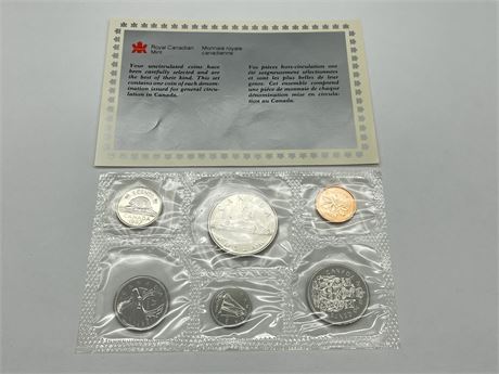 1987 ROYAL CANADIAN MINT UNCIRCULATED COIN SET