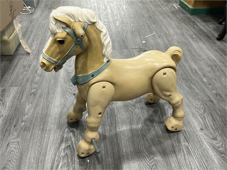1967 MARVEL THE MUSTANG BY MARX TOYS (2ft tall)