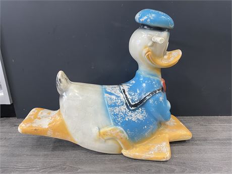 1950’S DONALD DUCK ROCKING HORSE BLOW MOLD