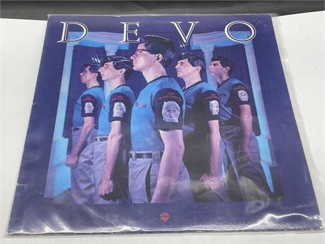 DEVO - NEW TRADITIONALISTS WITH ORIGINAL INNER SLEEVE - EXCELLENT (E)