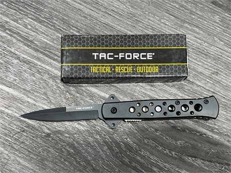 NEW TAC FORCE FOLDING KNIFE (7”)