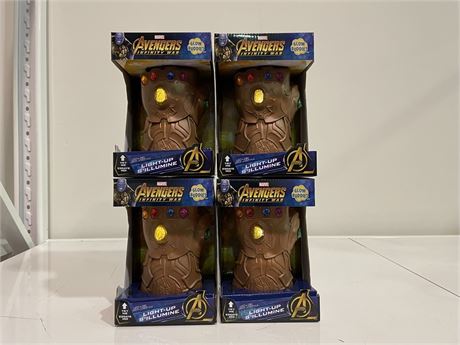 NEW INFINITY WAR LIGHT UP HAND (4 PACK)