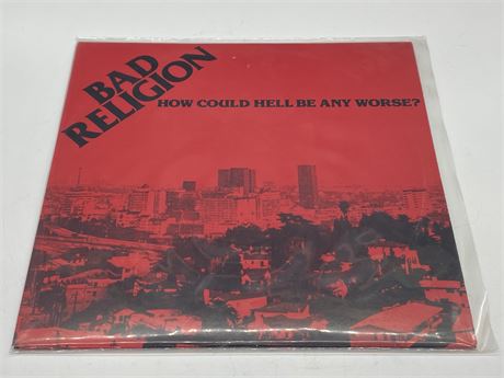 BAD RELIGION - HOW COULD HELL BE ANY WORSE? - NEAR MINT (NM)