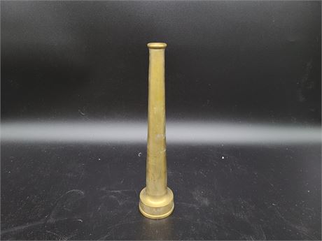 IMPERIAL COULTER CANADA BRASS FIRE HOSE NOZZLE