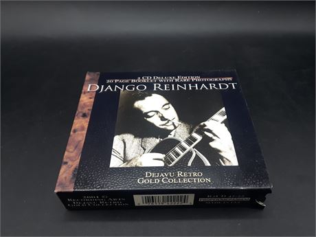 DJANGO REINHARDT - COLLECTORS CD BOX SET - EXCELLENT CONDITION