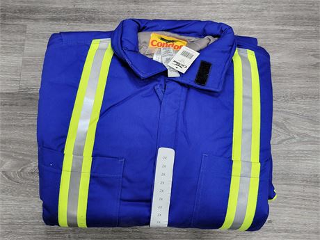 INSULATED COVERALLS, BLUE H1-VIS XXL