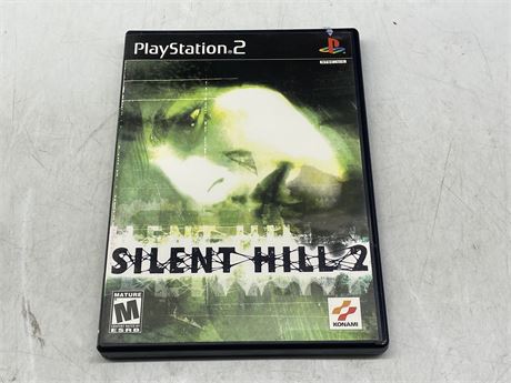 PS2 - SILENT HILL 2 W/ MANUAL
