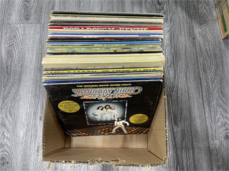 BOX OF MISC. RECORDS