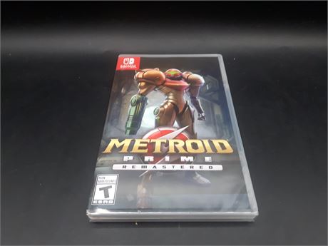 SEALED - METROID PRIME REMASTERED - SWITCH