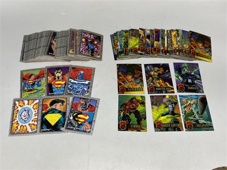 BOX OF 90s DC / SUPERMAN CARDS