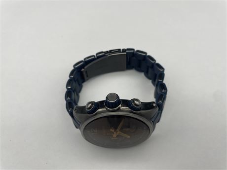 MENS FOSSIL WATCH - NEEDS NEW BAND