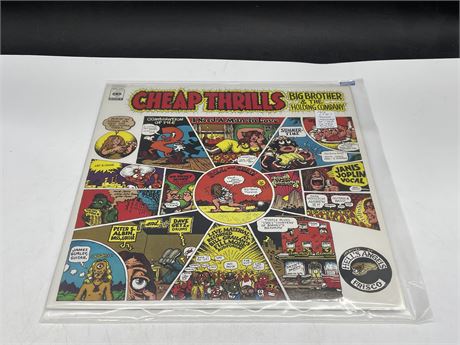 CHEAP THRILLS - BIG BRO & THE HOLDING COMPANY - JAPANESE PRESS - EXCELLENT (E)
